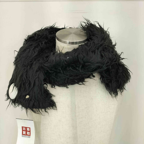 アワーレガシィー OUR LEGACY FLOSS SCARF Black Fake Fur メンズ